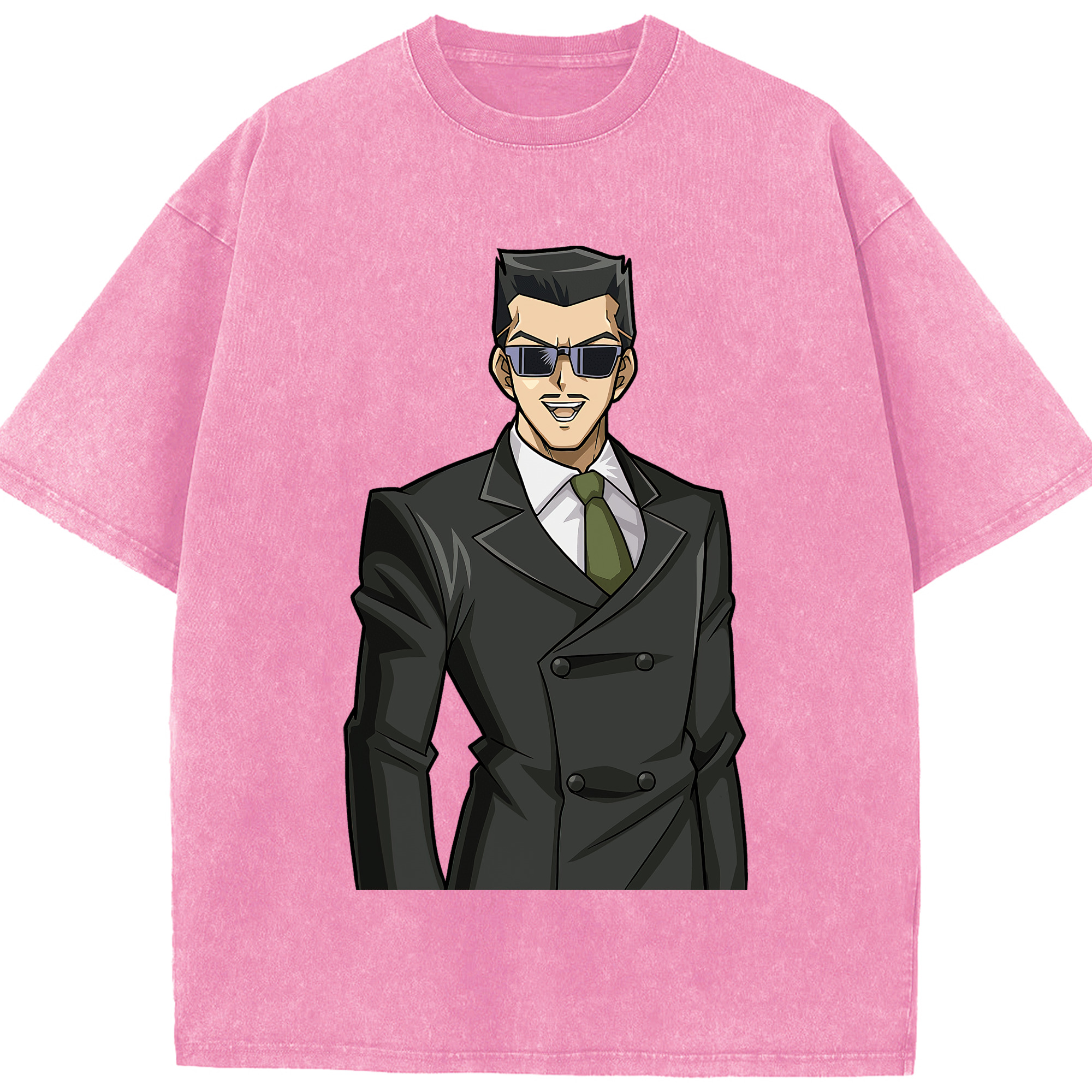 （画像用） 遊☆戯☆王 Yu-Gi-Oh! 綿100% ヴィンテージ風 半袖Tシャツ（フロントプリント）